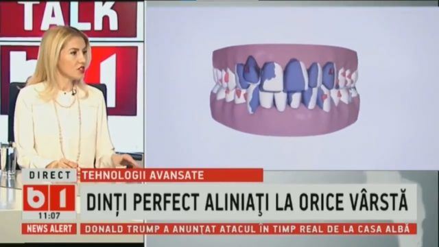 Dinți perfect aliniați la orice vârstă – dr. Teodorina Secară I B1TV