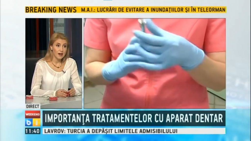 Importanta tratamentelor cu aparat dentar – dr. Teodorina Secară I B1TV